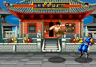 World Heroes (Japan) In game screenshot